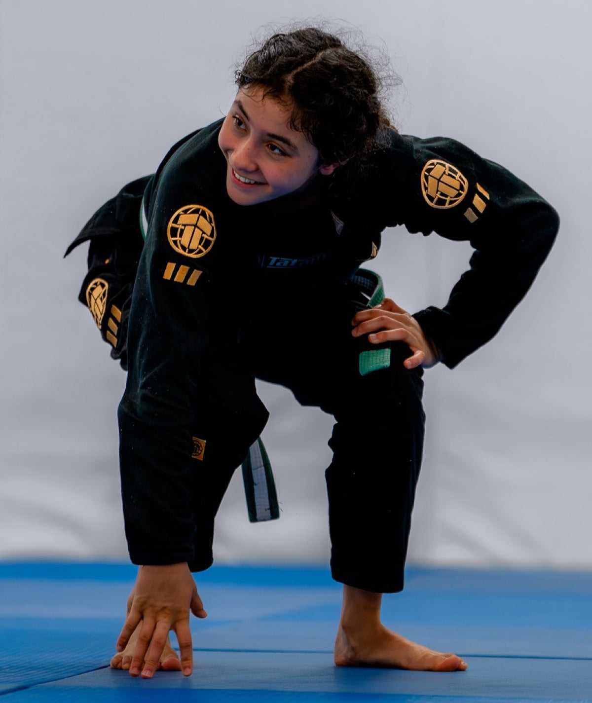 Kids Pro Series Gi - Black & Champion Gold