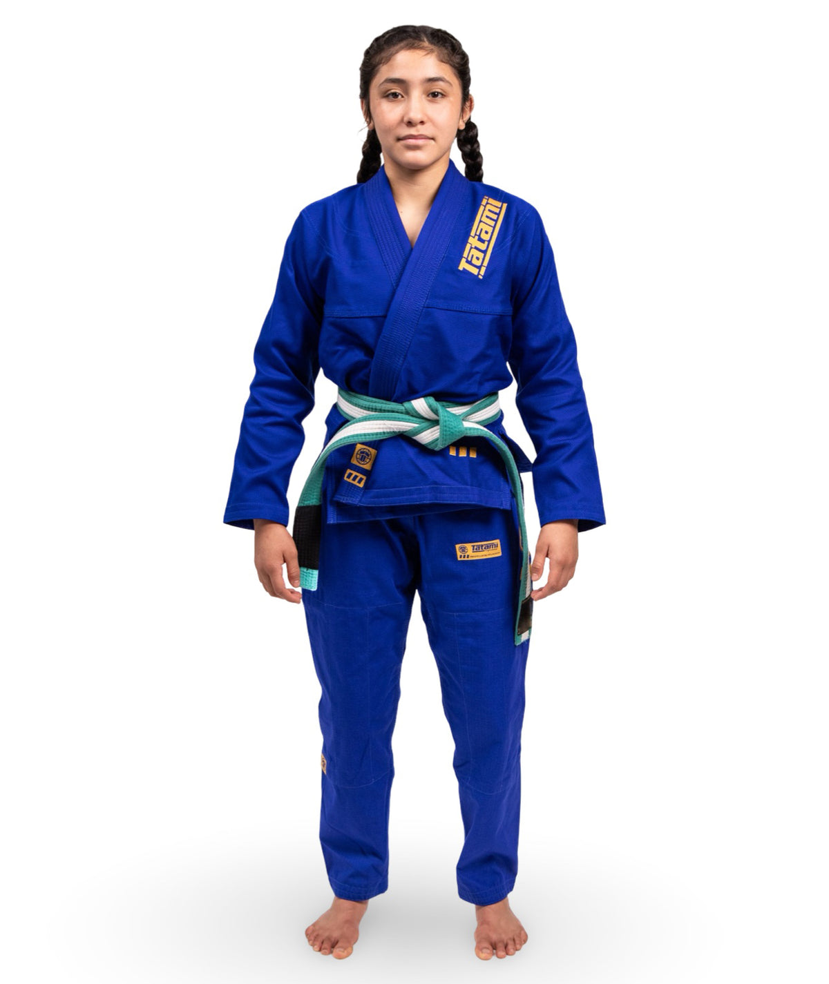 Kids Pro Series Gi - Blue & Champion Gold