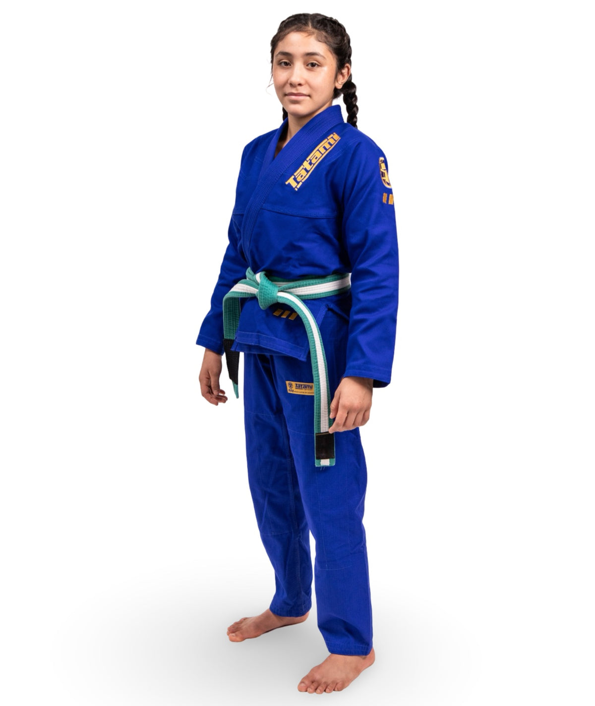 Kids Pro Series Gi - Blue & Champion Gold