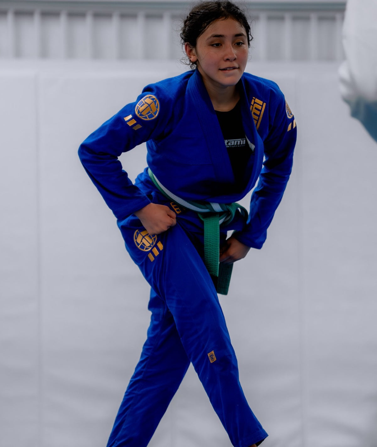 Kids Pro Series Gi - Blue & Champion Gold