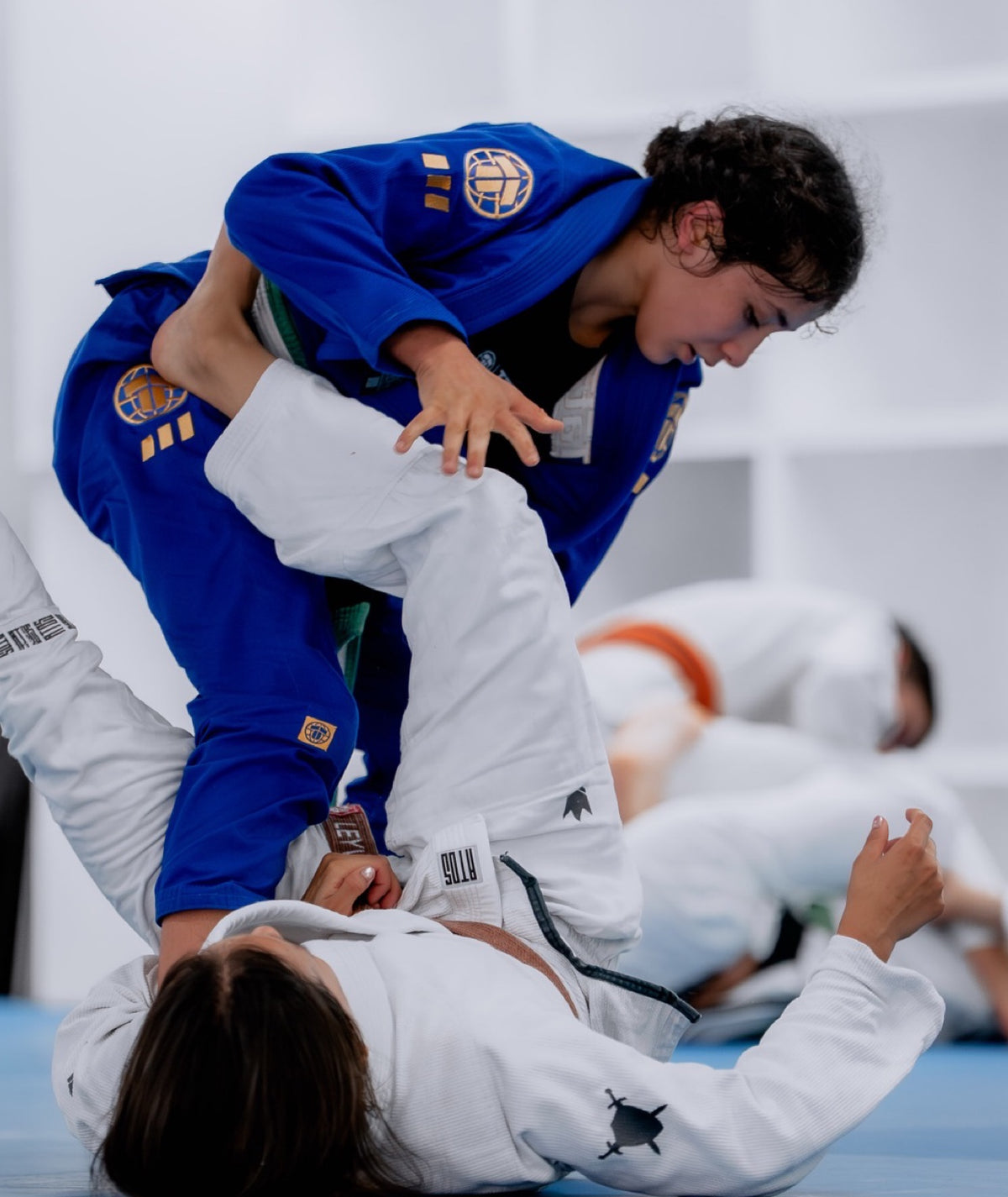 Kids Pro Series Gi - Blue & Champion Gold