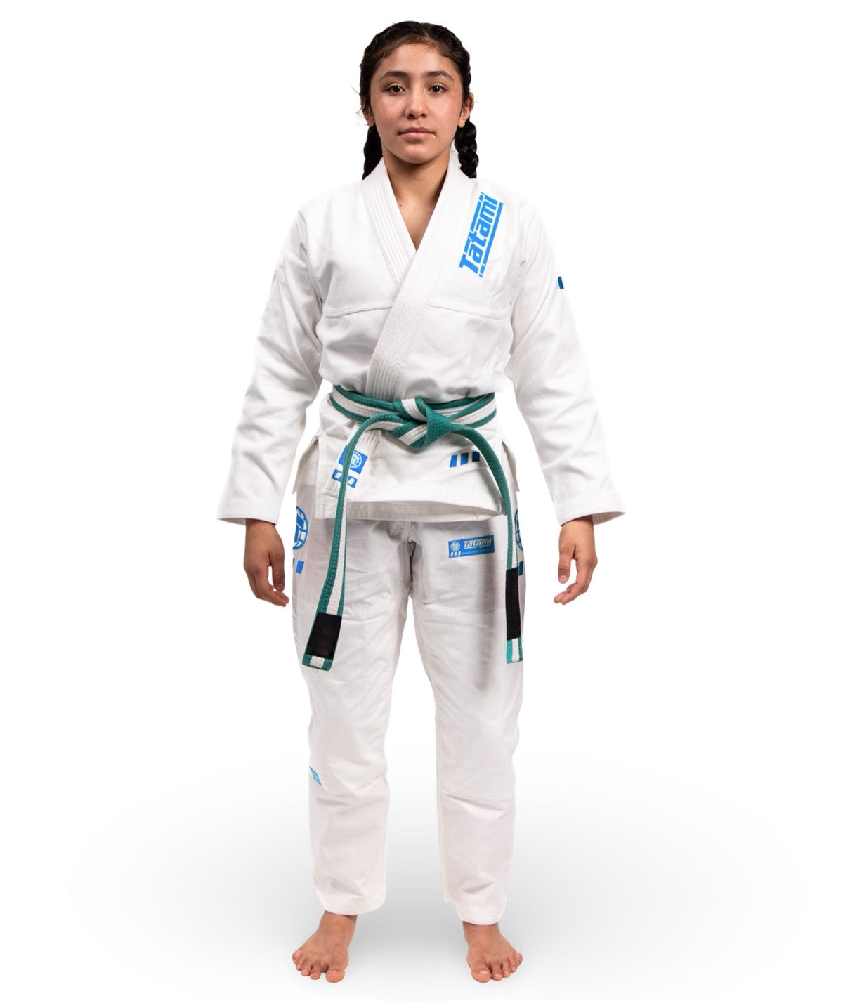 Kids Pro Series Gi - White & Sky Blue