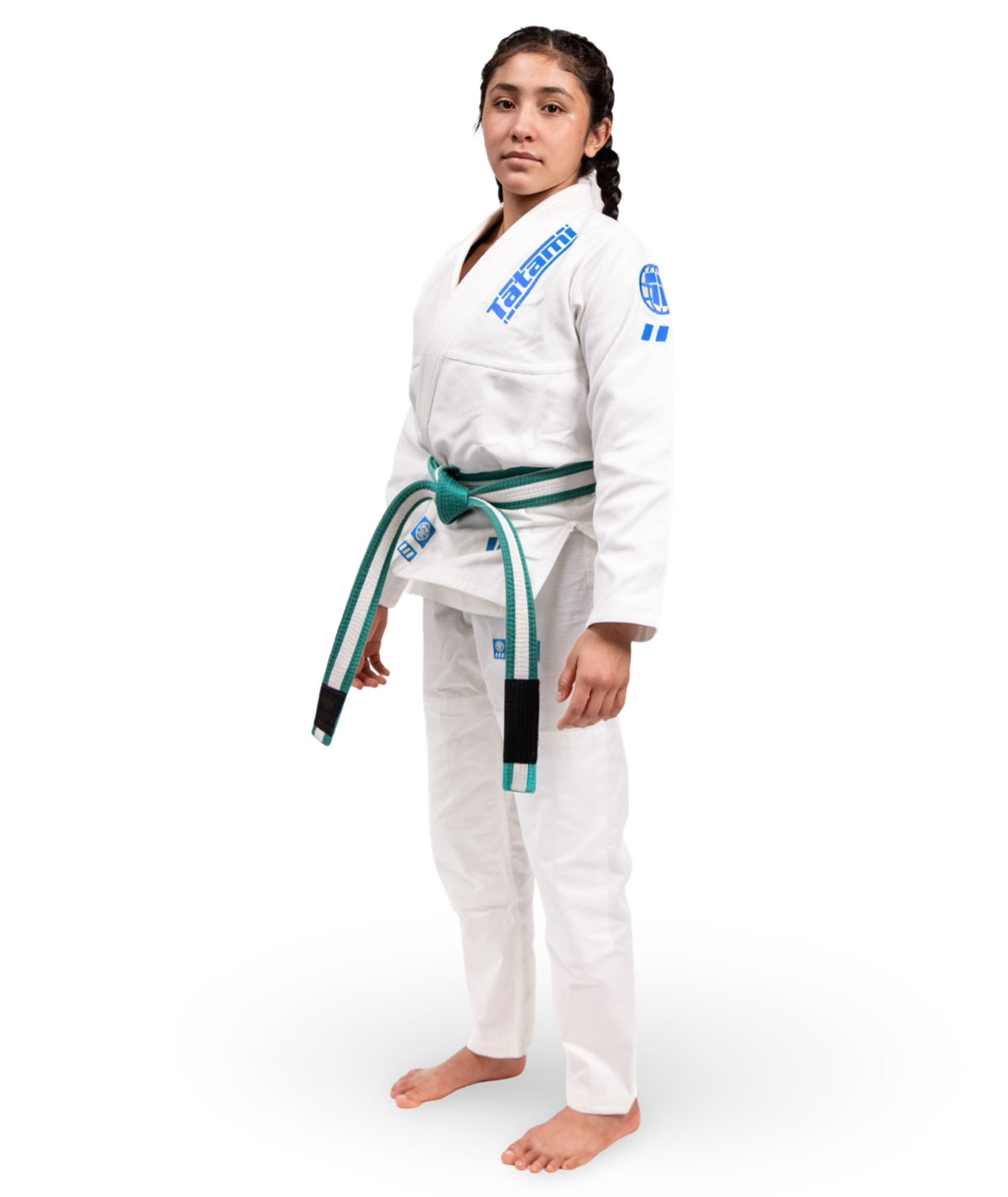 Kids Pro Series Gi - White & Sky Blue