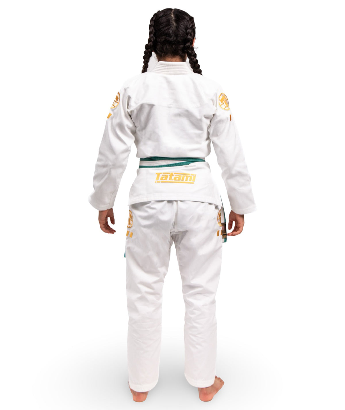 Kids Pro Series Gi - White & Champion Gold