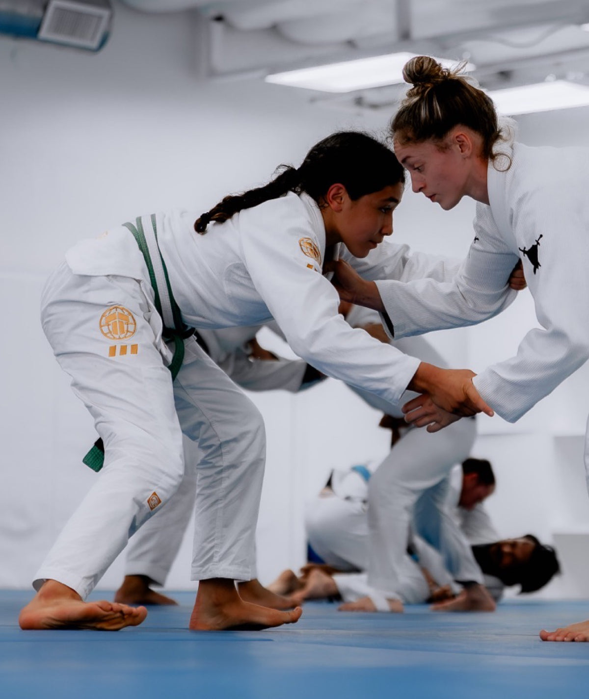 Kids Pro Series Gi - White & Champion Gold
