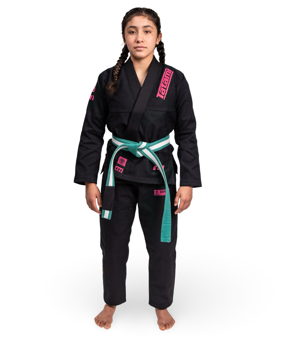 Kids Pro Series Gi - Black & Wild Rose