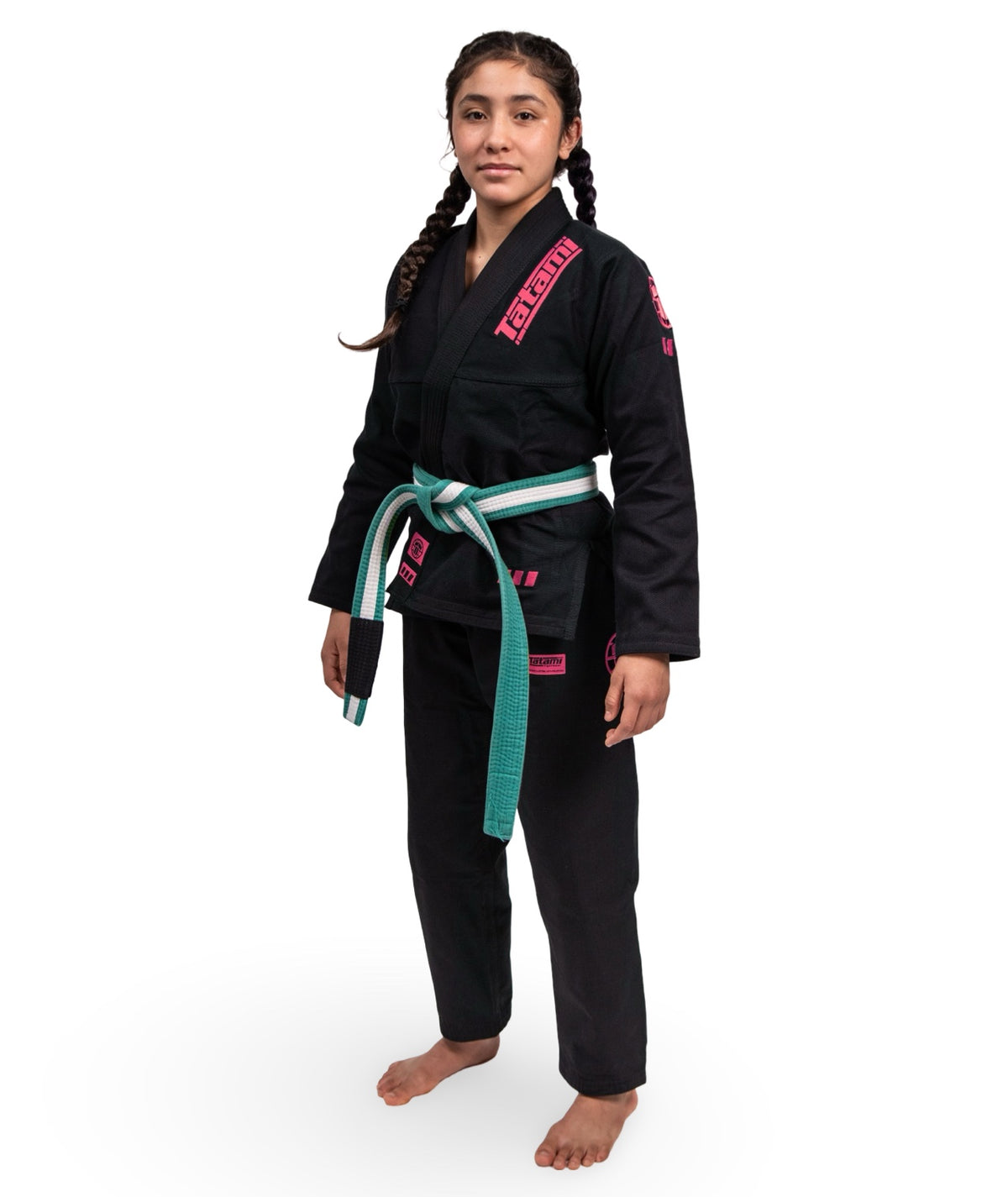 Kids Pro Series Gi - Black & Wild Rose