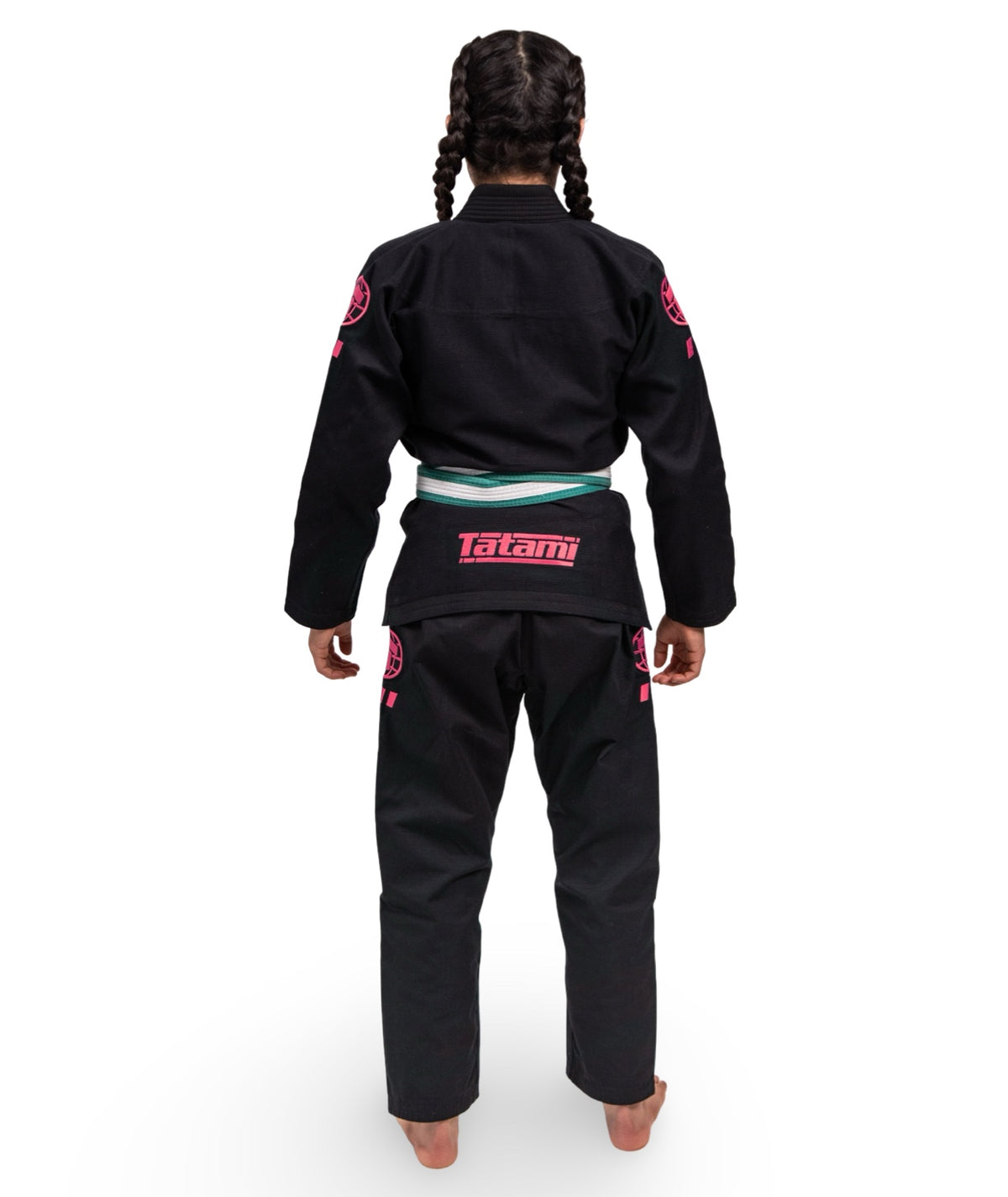 Kids Pro Series Gi - Black & Wild Rose