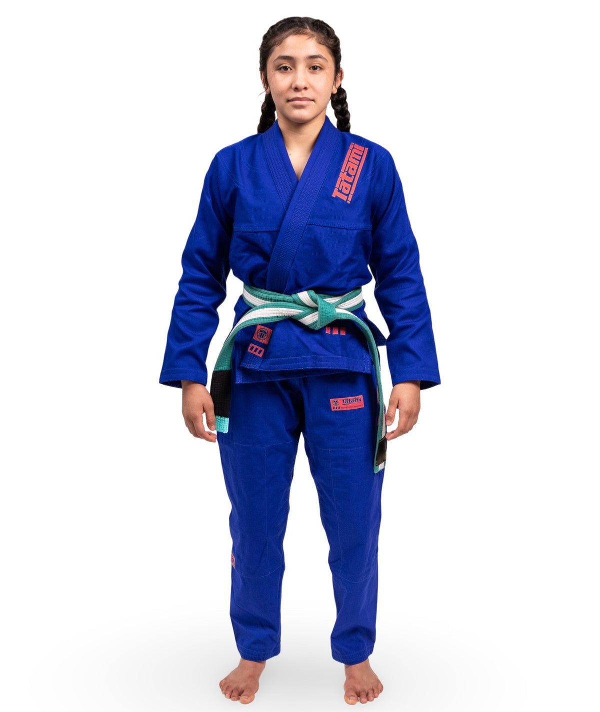Kids Pro Series Gi - Blue & Wild Rose