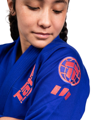 Kids Pro Series Gi - Blue & Wild Rose