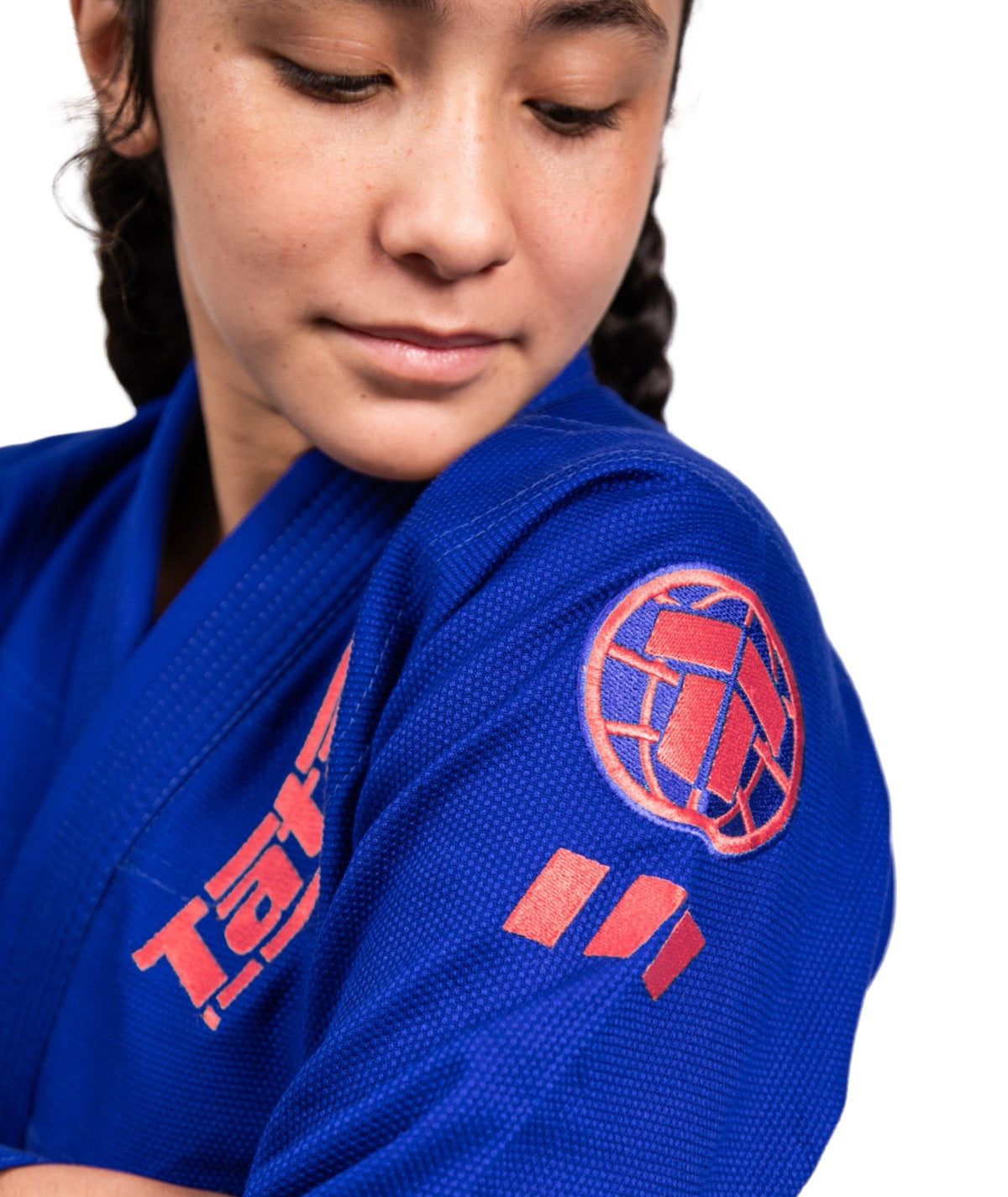 Kids Pro Series Gi - Blue & Wild Rose