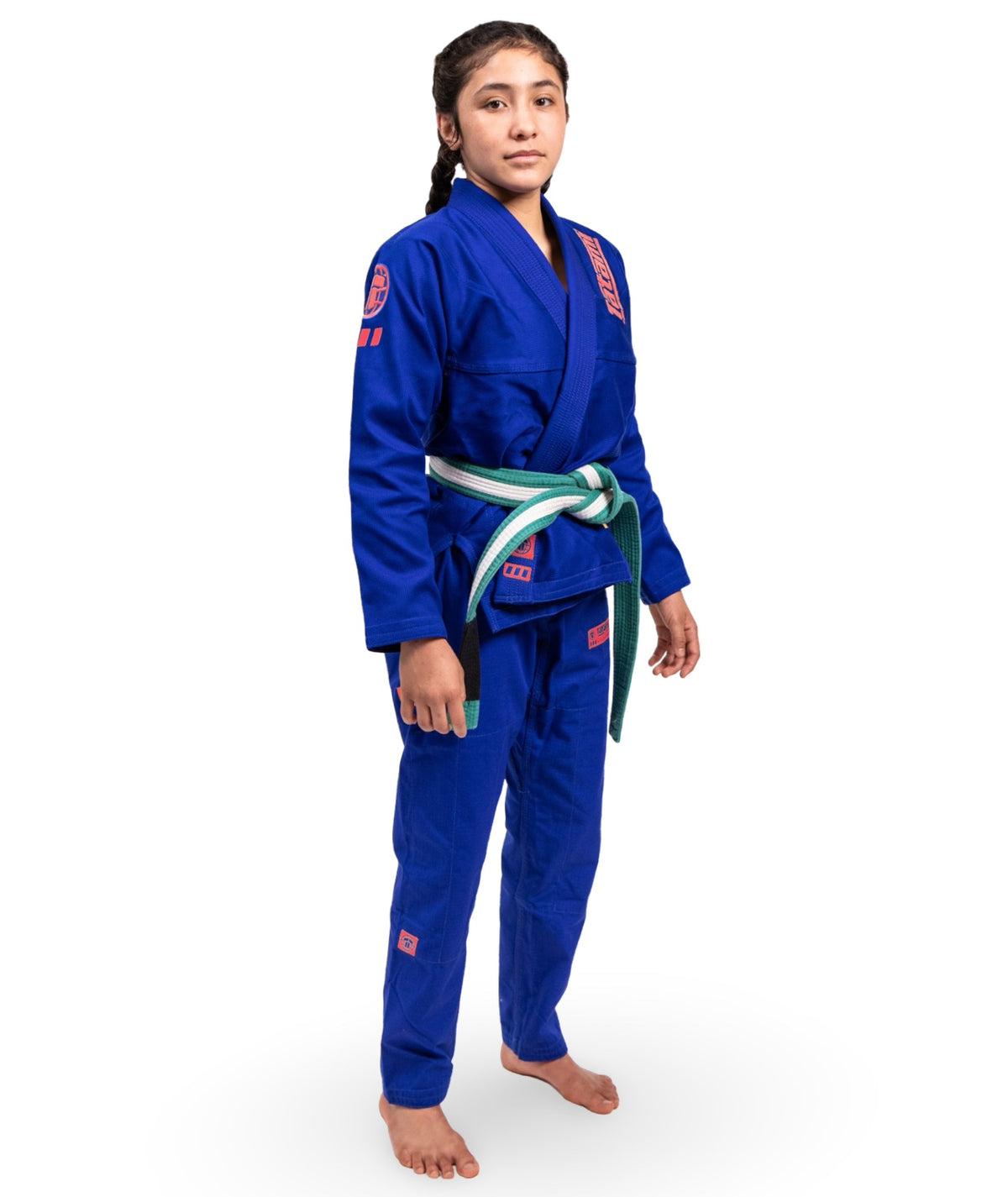 Kids Pro Series Gi - Blue & Wild Rose
