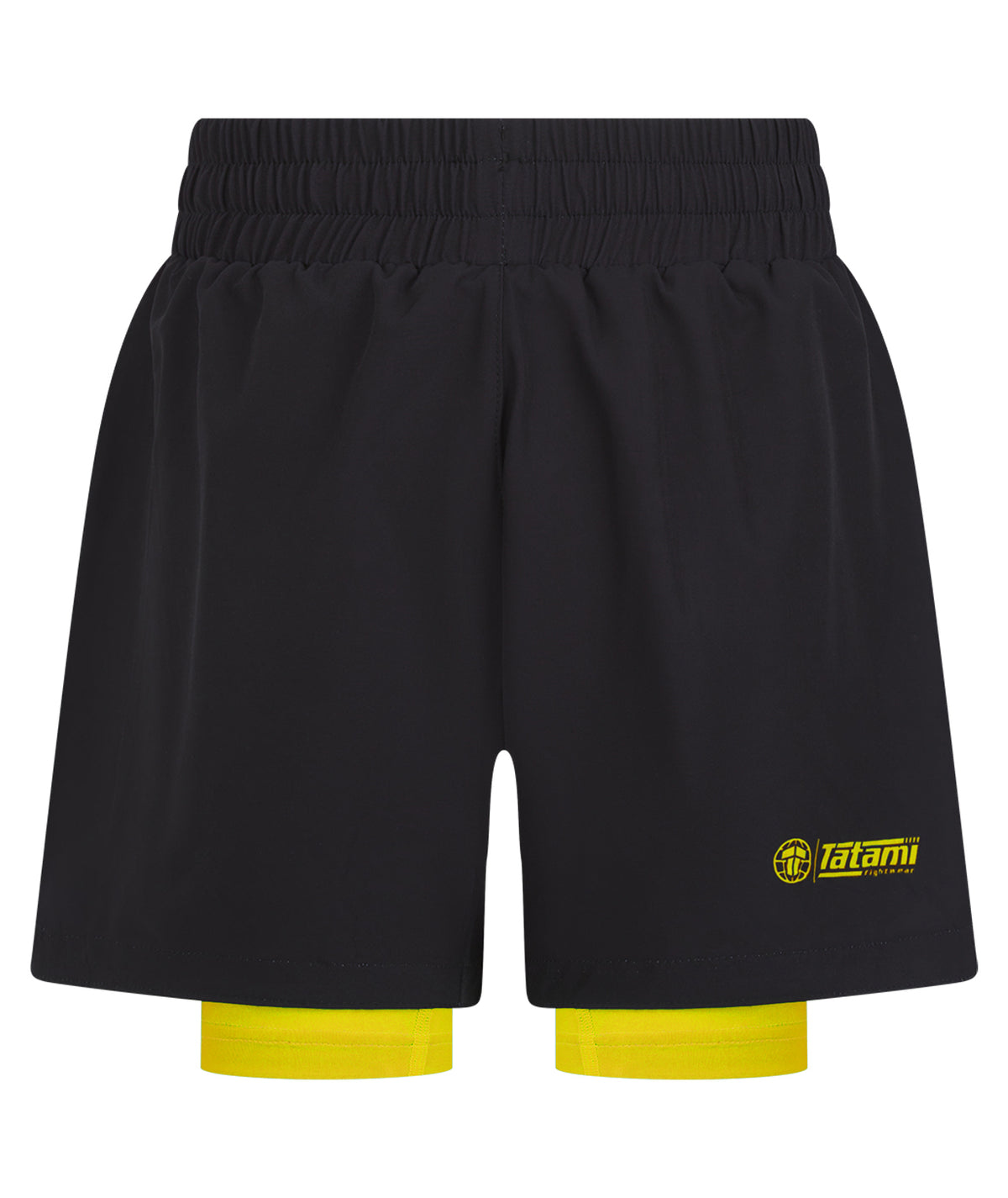 Kids Ranked Hybrid Shorts - Yellow