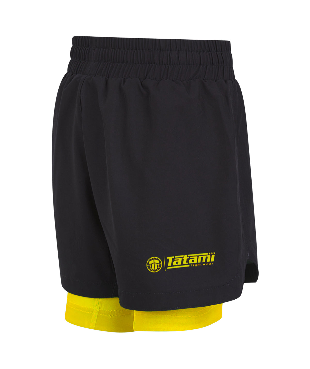 Kids Ranked Hybrid Shorts - Yellow