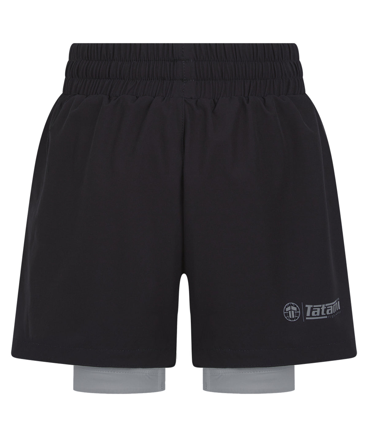Kids Ranked Hybrid Shorts - Grey