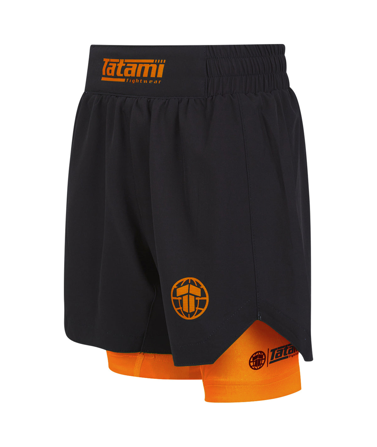 Kids Ranked Hybrid Shorts - Orange