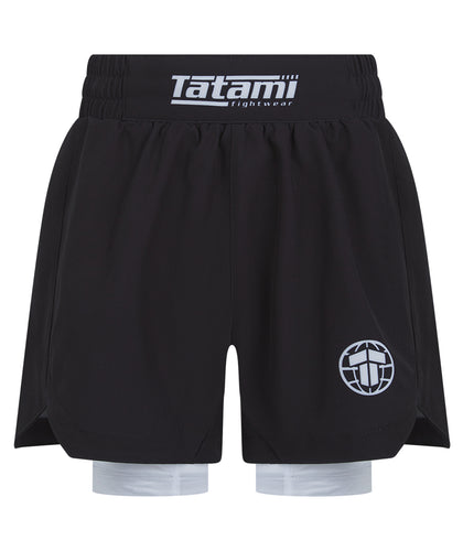 Kids Ranked Hybrid Shorts - White