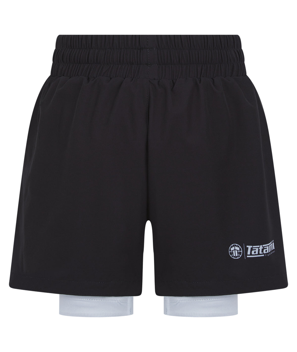 Kids Ranked Hybrid Shorts - White