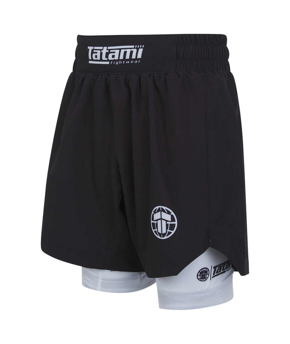 Kids Ranked Hybrid Shorts - White