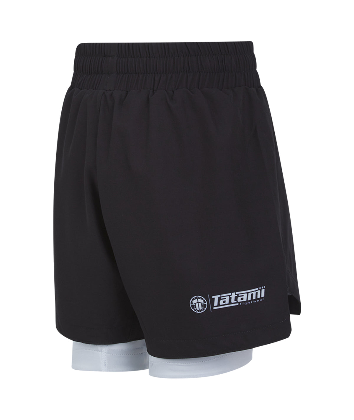 Kids Ranked Hybrid Shorts - White