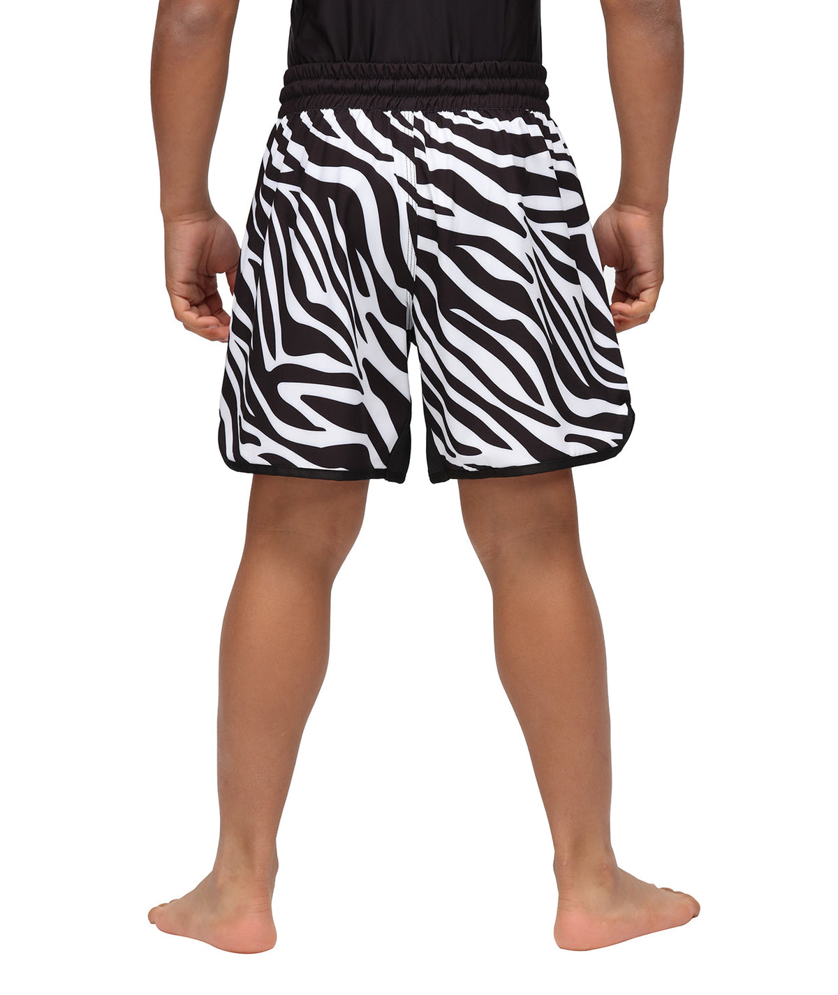 Kids Recharge Grappling Shorts - Zebra