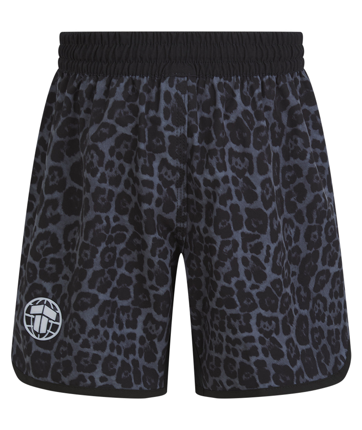 Kids Recharged Grappling Shorts - Grey Leopard