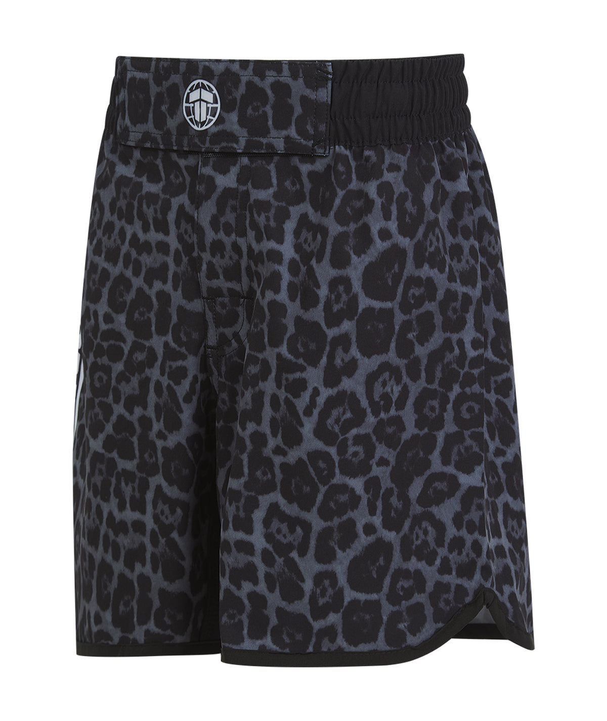 Kids Recharged Grappling Shorts - Grey Leopard