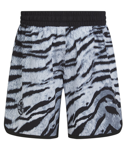 Kids Recharged Grappling Shorts - Grey Tiger