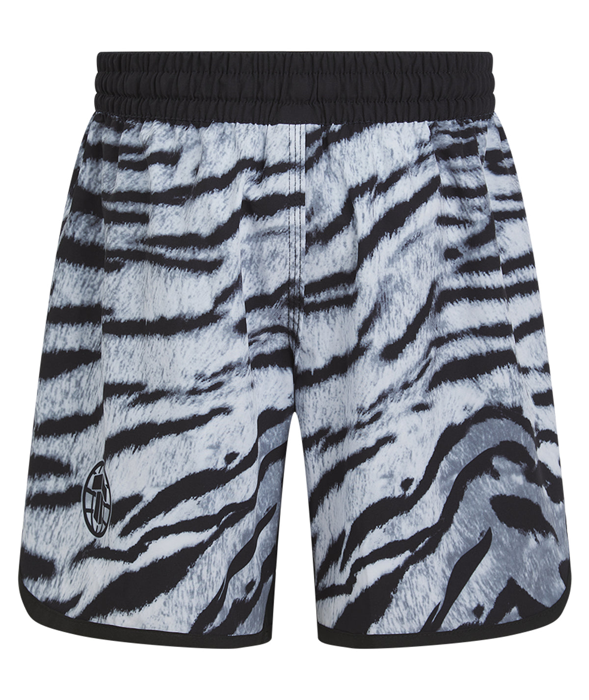Kids Recharged Grappling Shorts - Grey Tiger