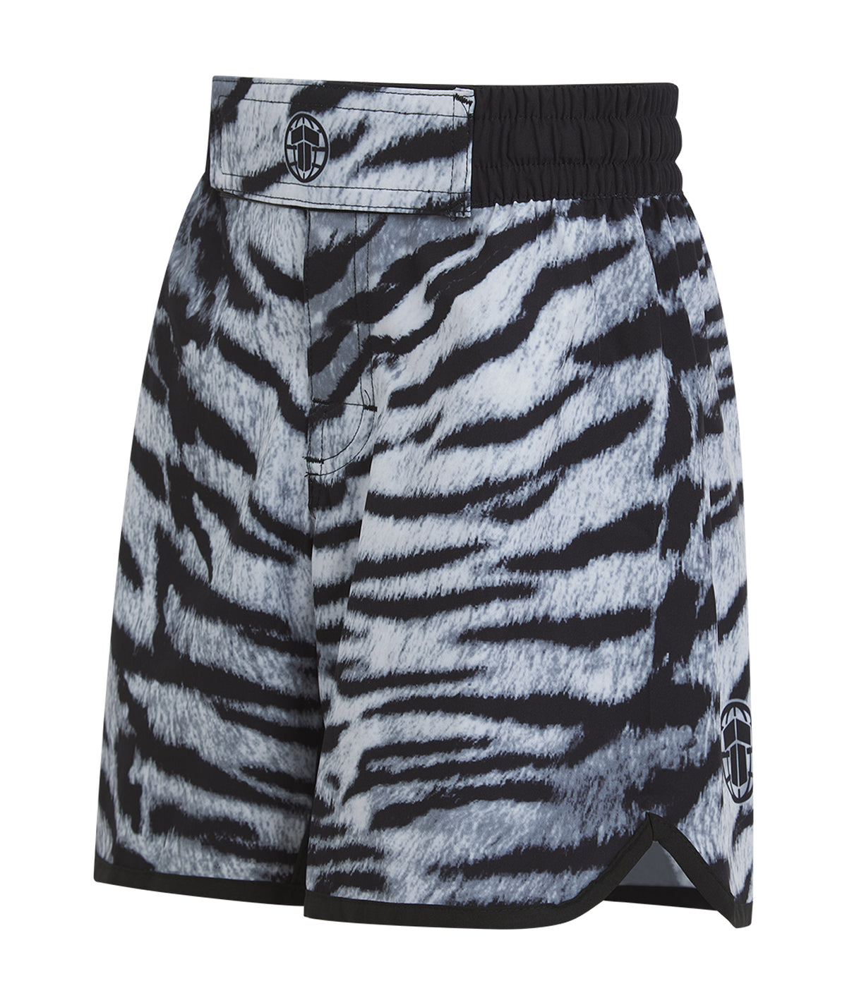 Kids Recharged Grappling Shorts - Grey Tiger