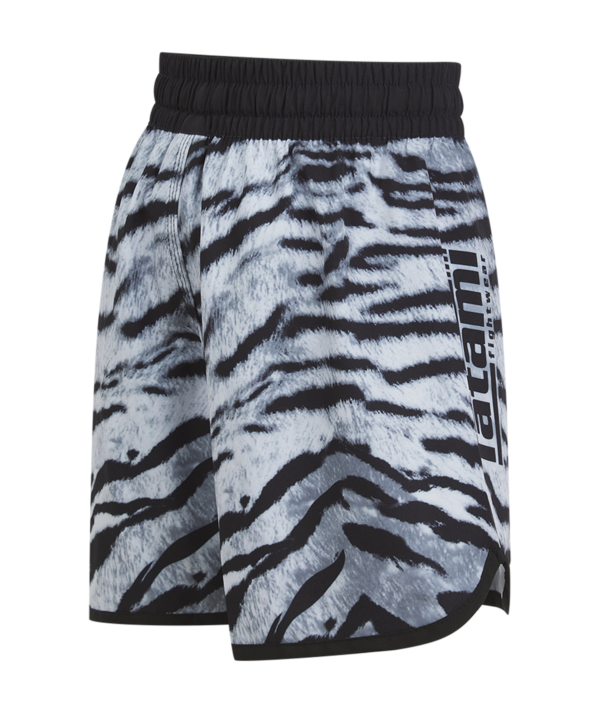 Kids Recharged Grappling Shorts - Grey Tiger