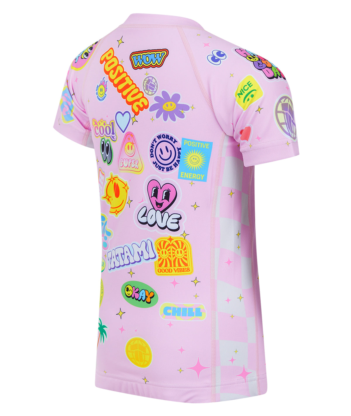 Kids Sticker Bomb Rash Guard