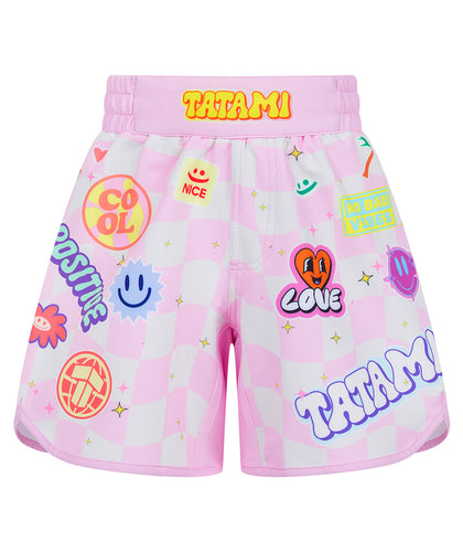 Kids Sticker Bomb Grappling Shorts