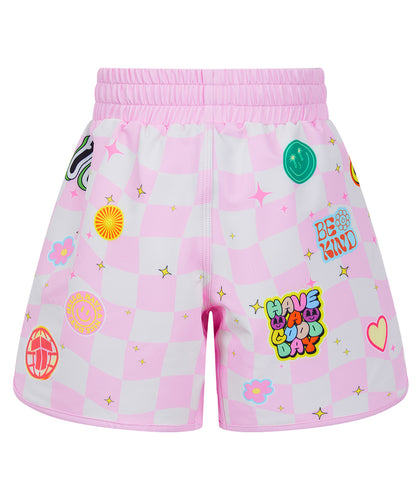 Kids Sticker Bomb Grappling Shorts