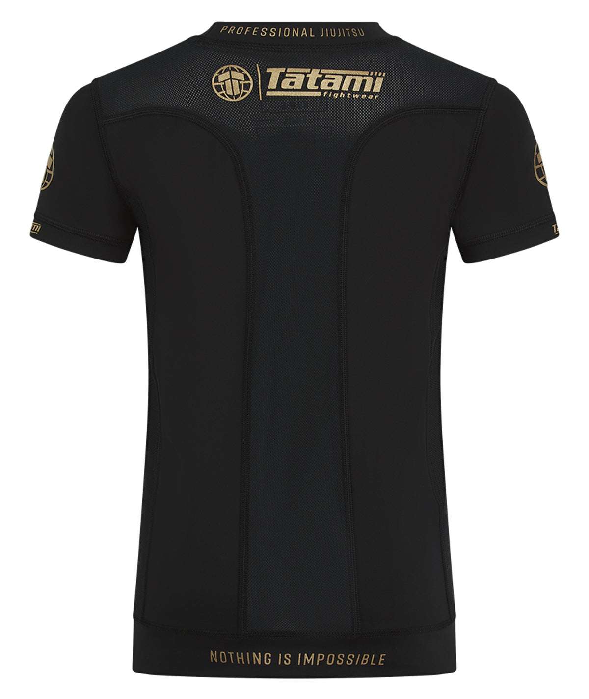 Kids Tatami Pro Rash Guard - Black & Gold