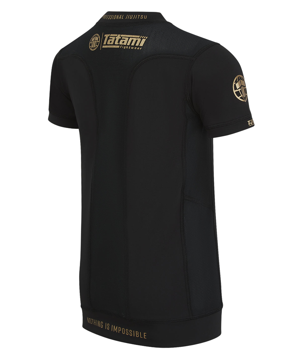 Kids Tatami Pro Rash Guard - Black & Gold