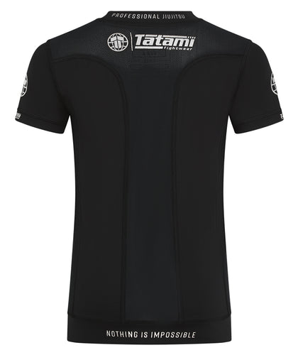 Kids Tatami Pro Rash Guard - Black & Silver