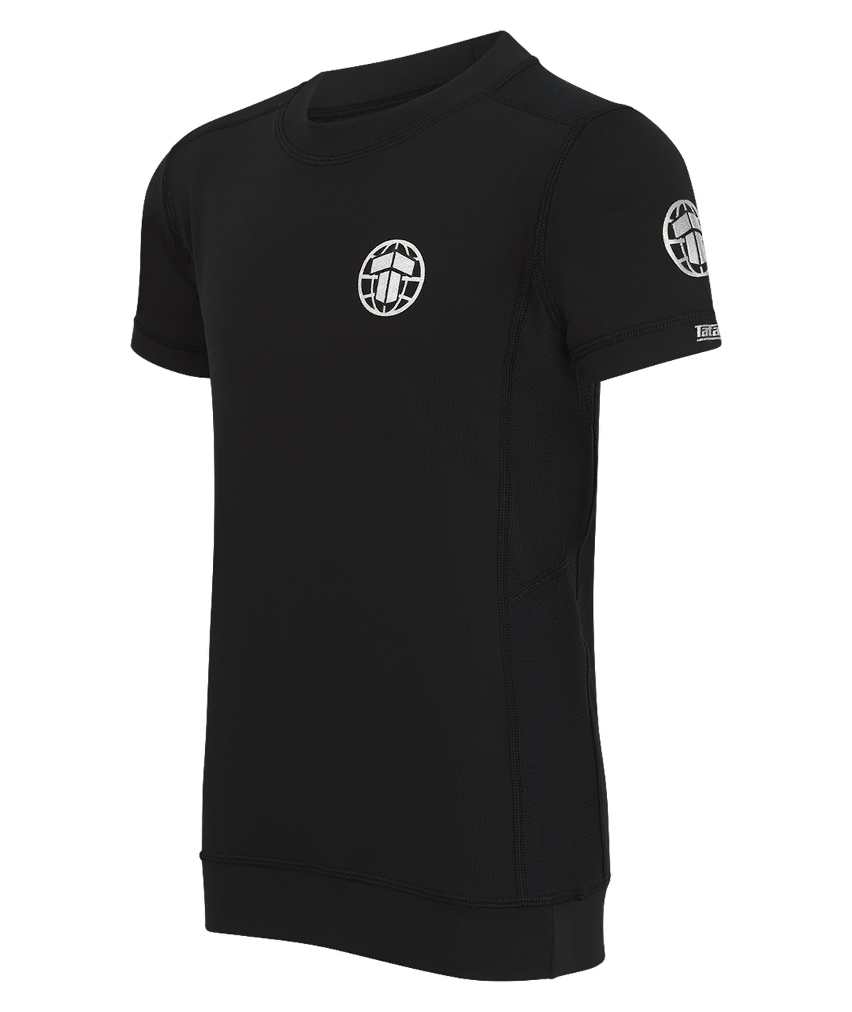Kids Tatami Pro Rash Guard - Black & Silver