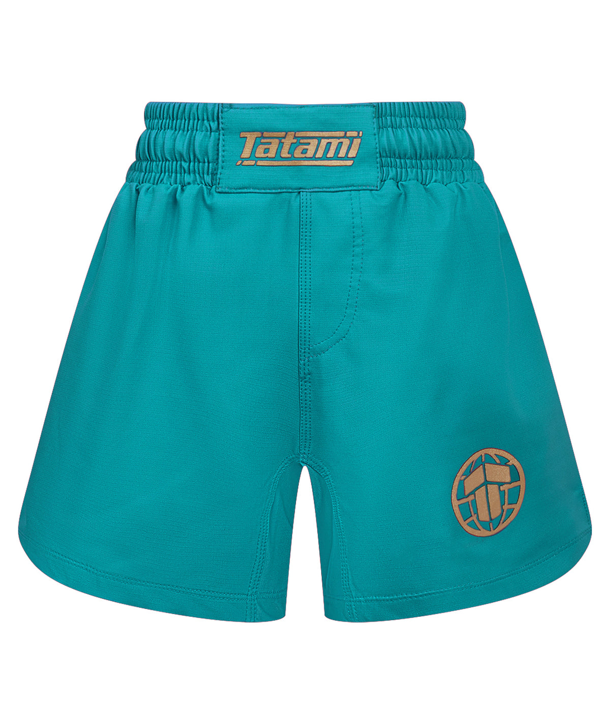 Kids Tatami Pro Grappling Shorts - Teal