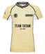 Kids Team Tatami Short Sleeve Rash Guard - Gold