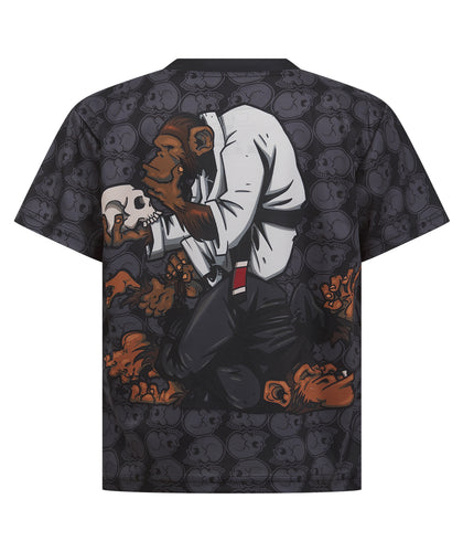 Kids Thinker Monkey Mesh Grapple T-Shirt