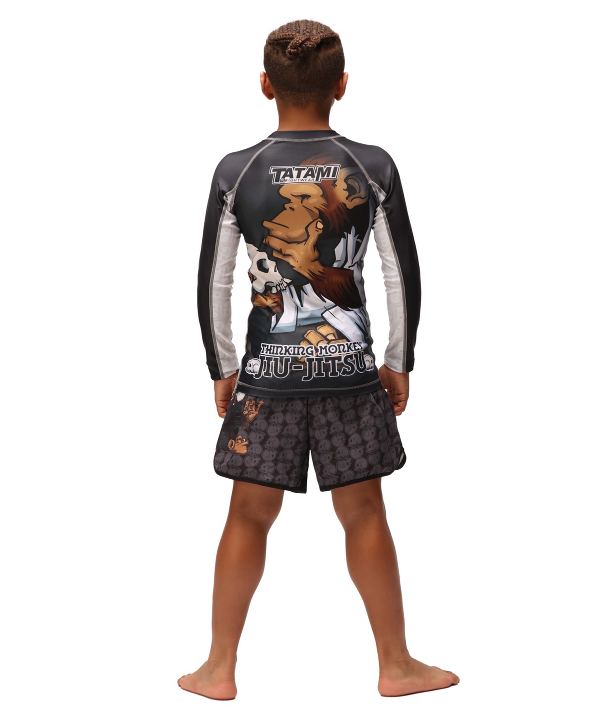 Kids Thinker Monkey Rash Guard