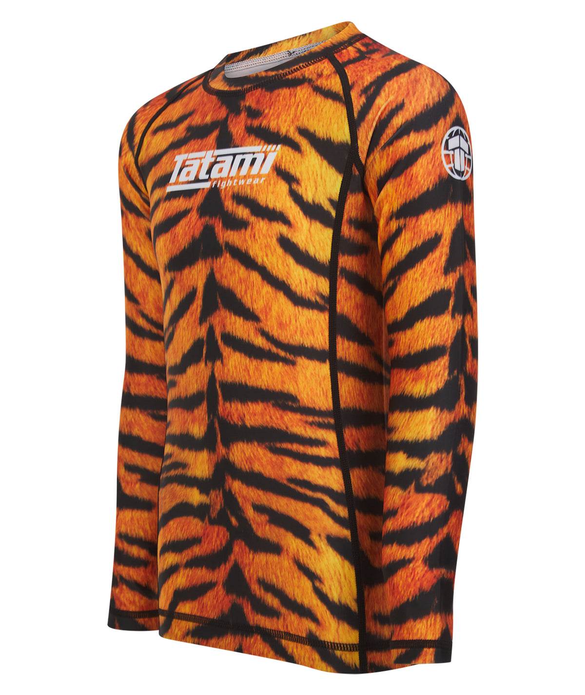 Kids Helena Long Sleeve Rash Guard - Tiger