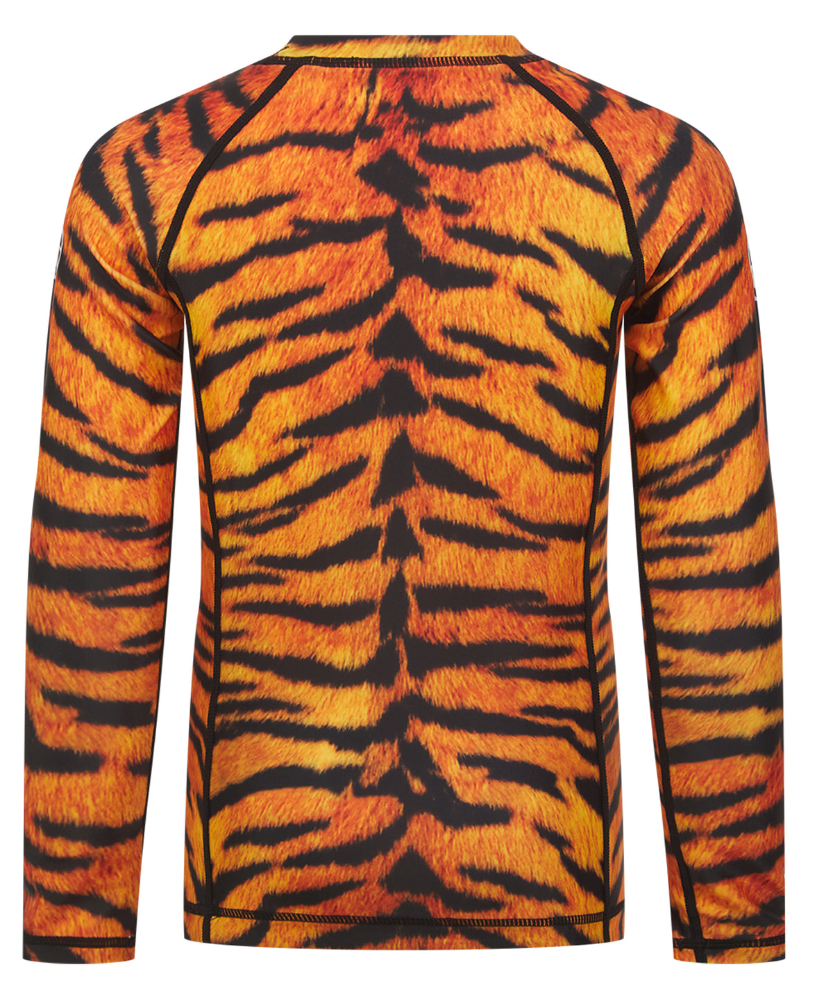 Kids Helena Long Sleeve Rash Guard - Tiger