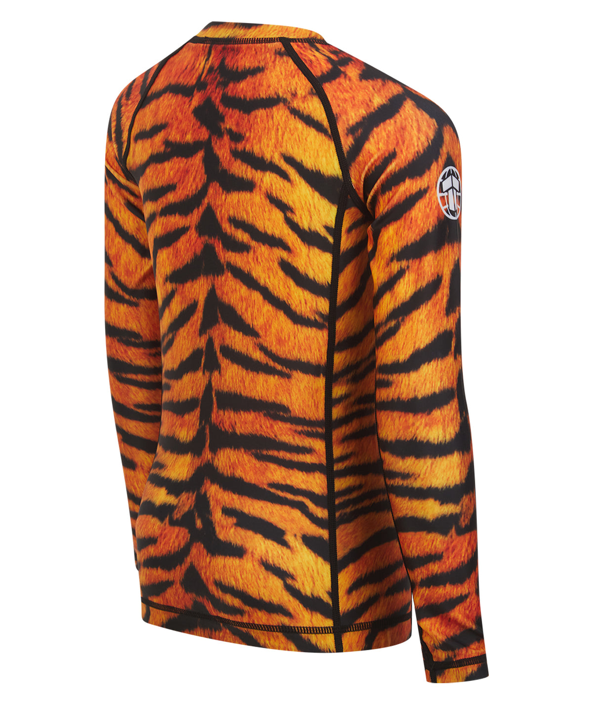 Kids Helena Long Sleeve Rash Guard - Tiger