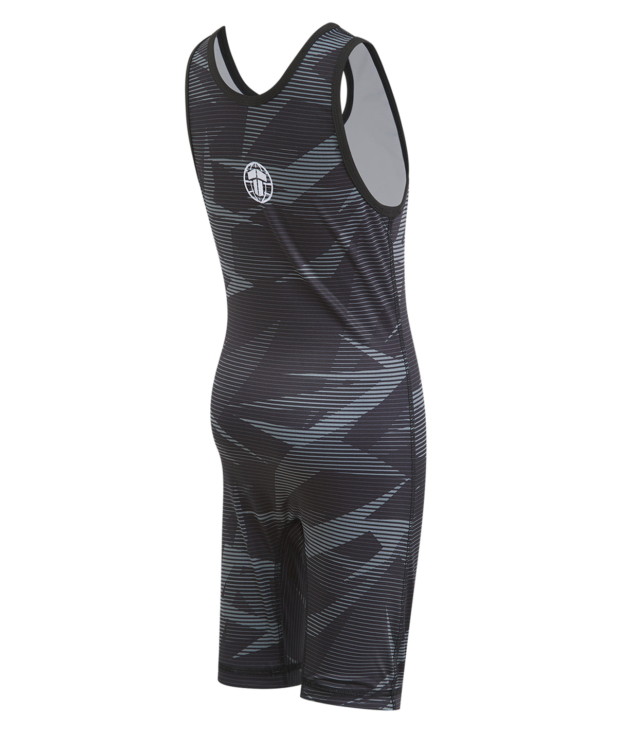 Kids Wrestling Singlets - Black