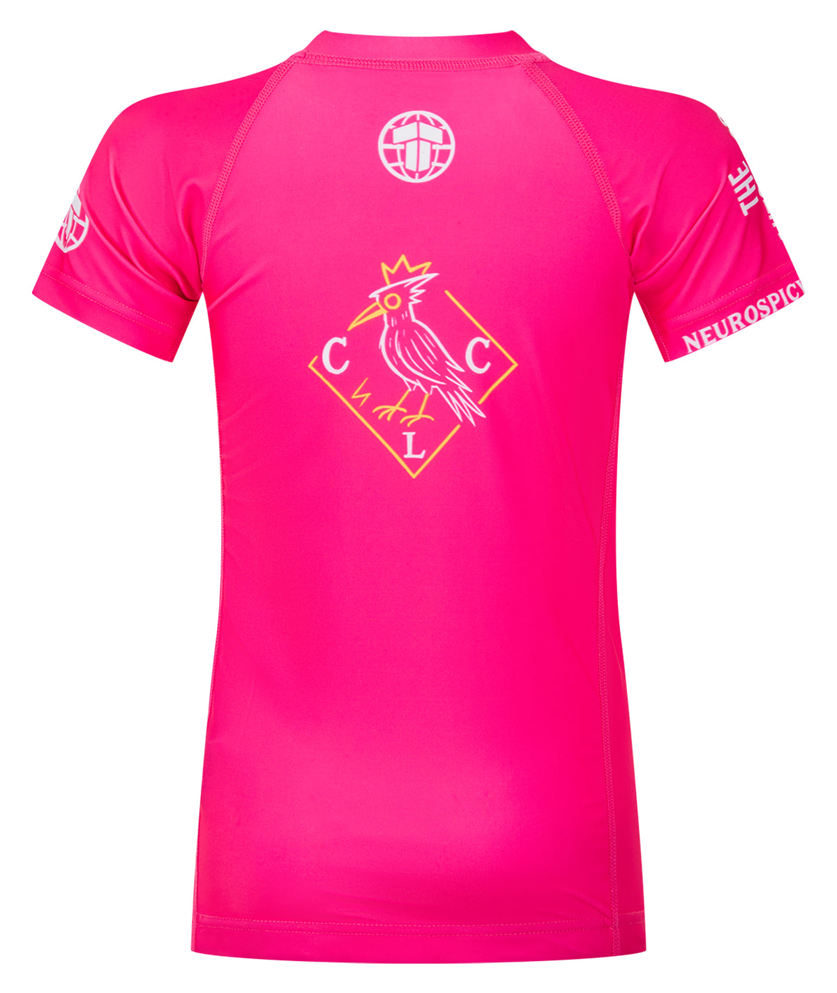 Kids Autsiders Zero Contact Rash Guard - Pink