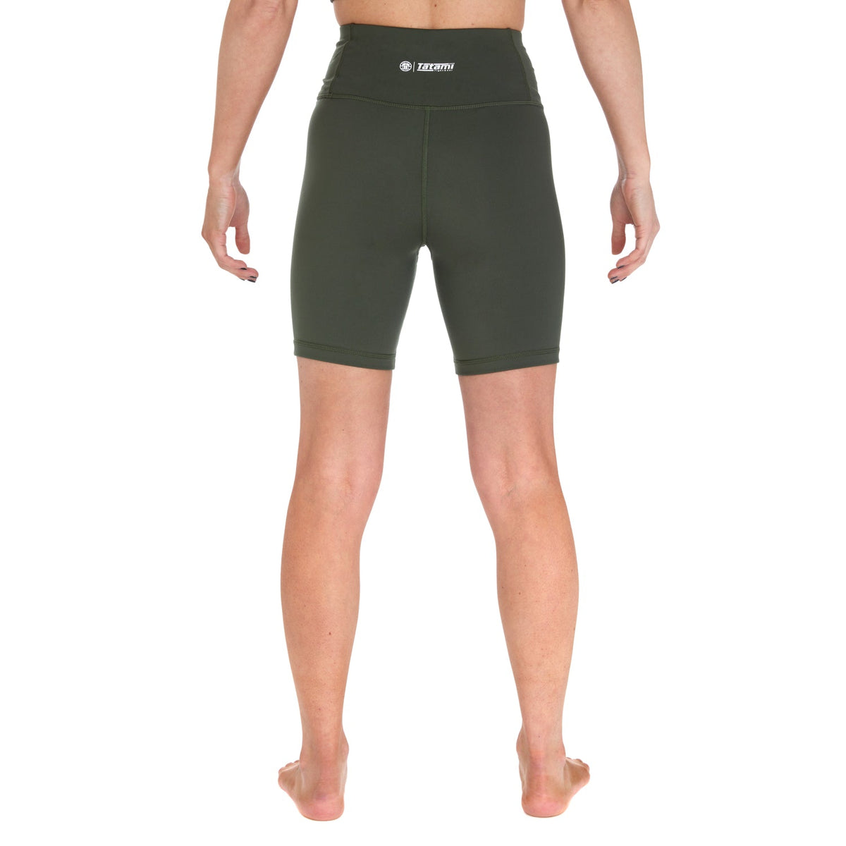 Ladies Agile Longline Shorts - Khaki