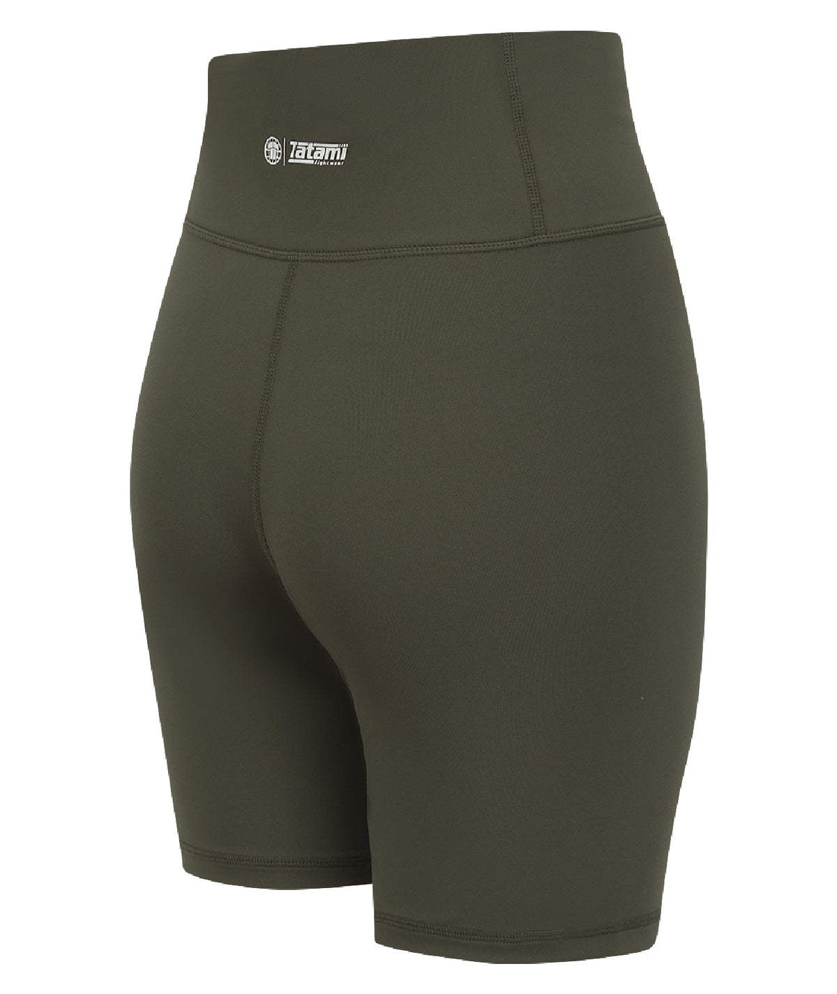 Ladies Agile Longline Shorts - Khaki