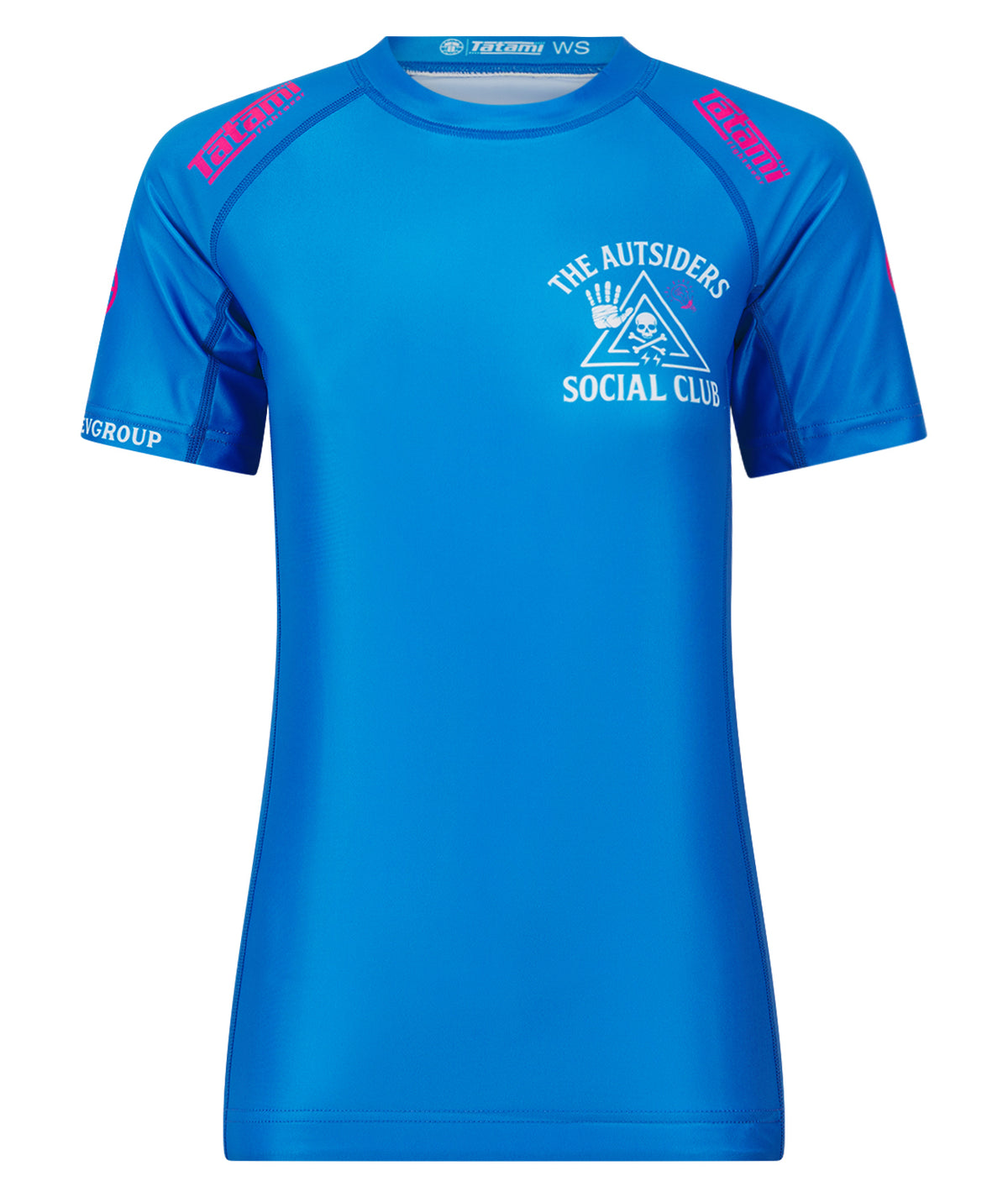 Ladies Autsiders Social Club Rash Guard - Blue